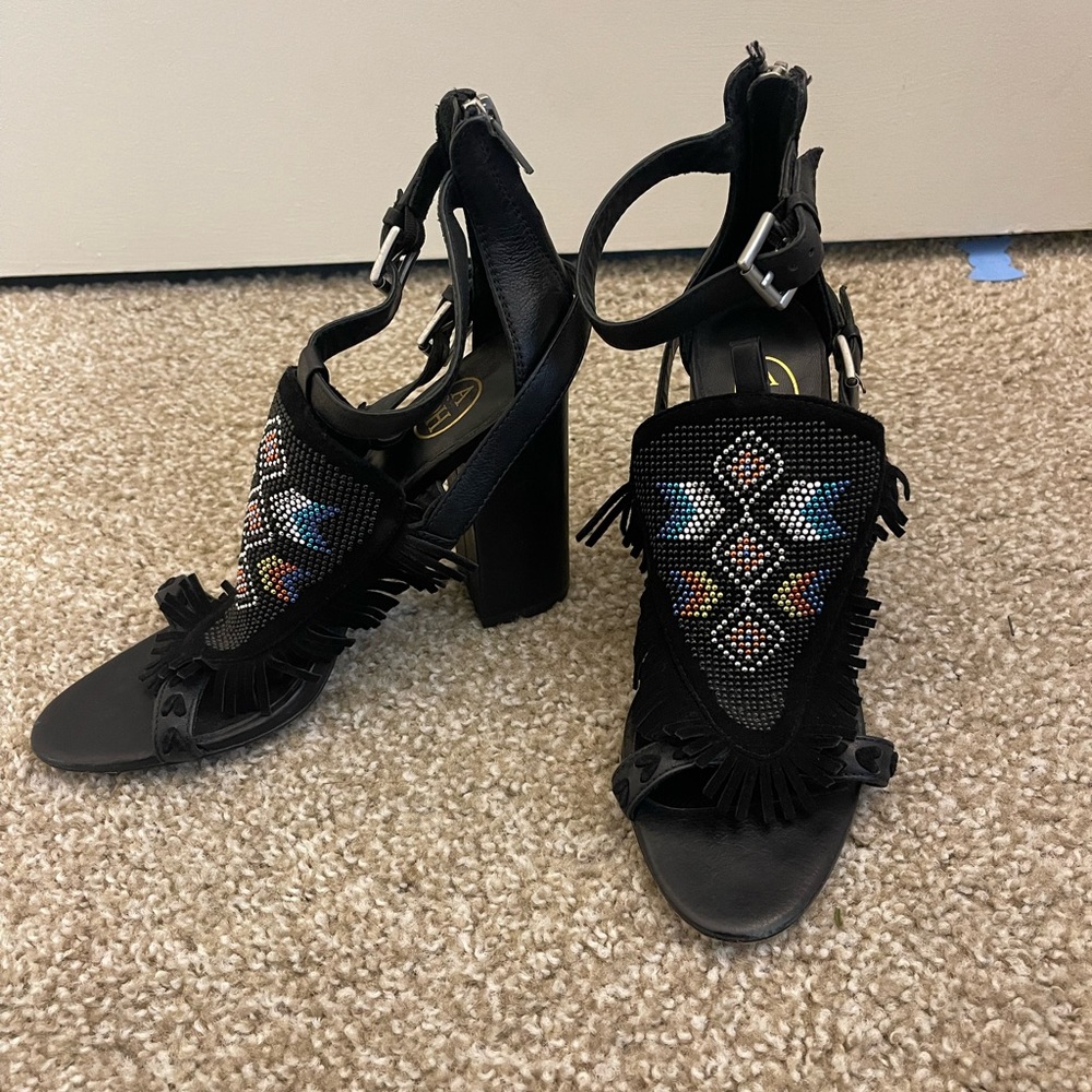 Ash Ottawa beaded 3 inch heels